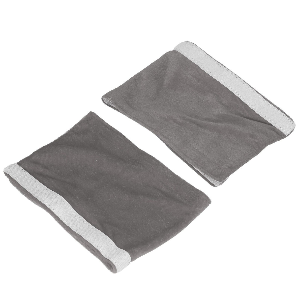 2Pcs Refrigerator Door Handle Covers Kitchen Appliance Decor Non Skid Static Protector Grey