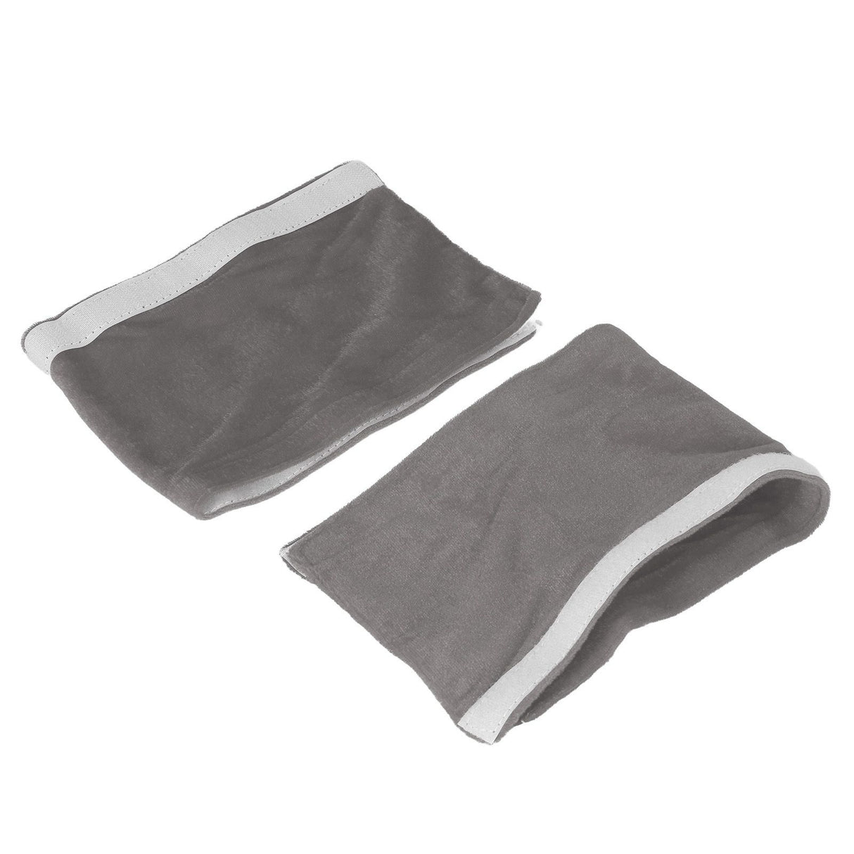 2Pcs Refrigerator Door Handle Covers Kitchen Appliance Decor Non Skid Static Protector Grey
