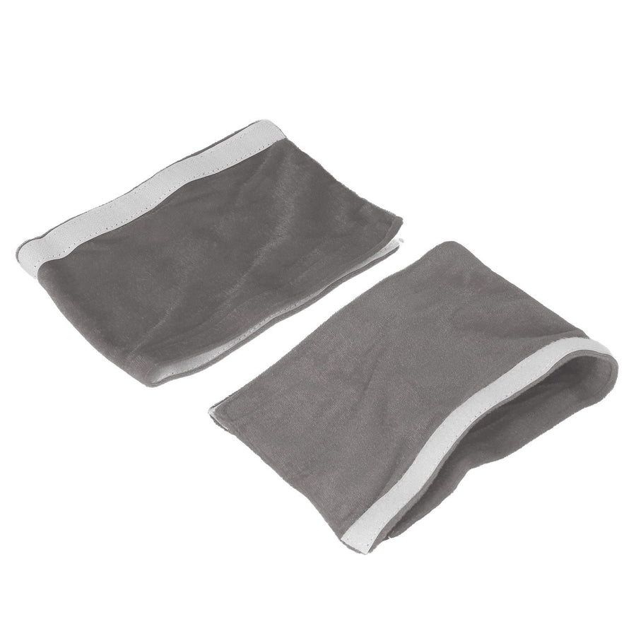 2Pcs Refrigerator Door Handle Covers Kitchen Appliance Decor Non Skid Static Protector Grey