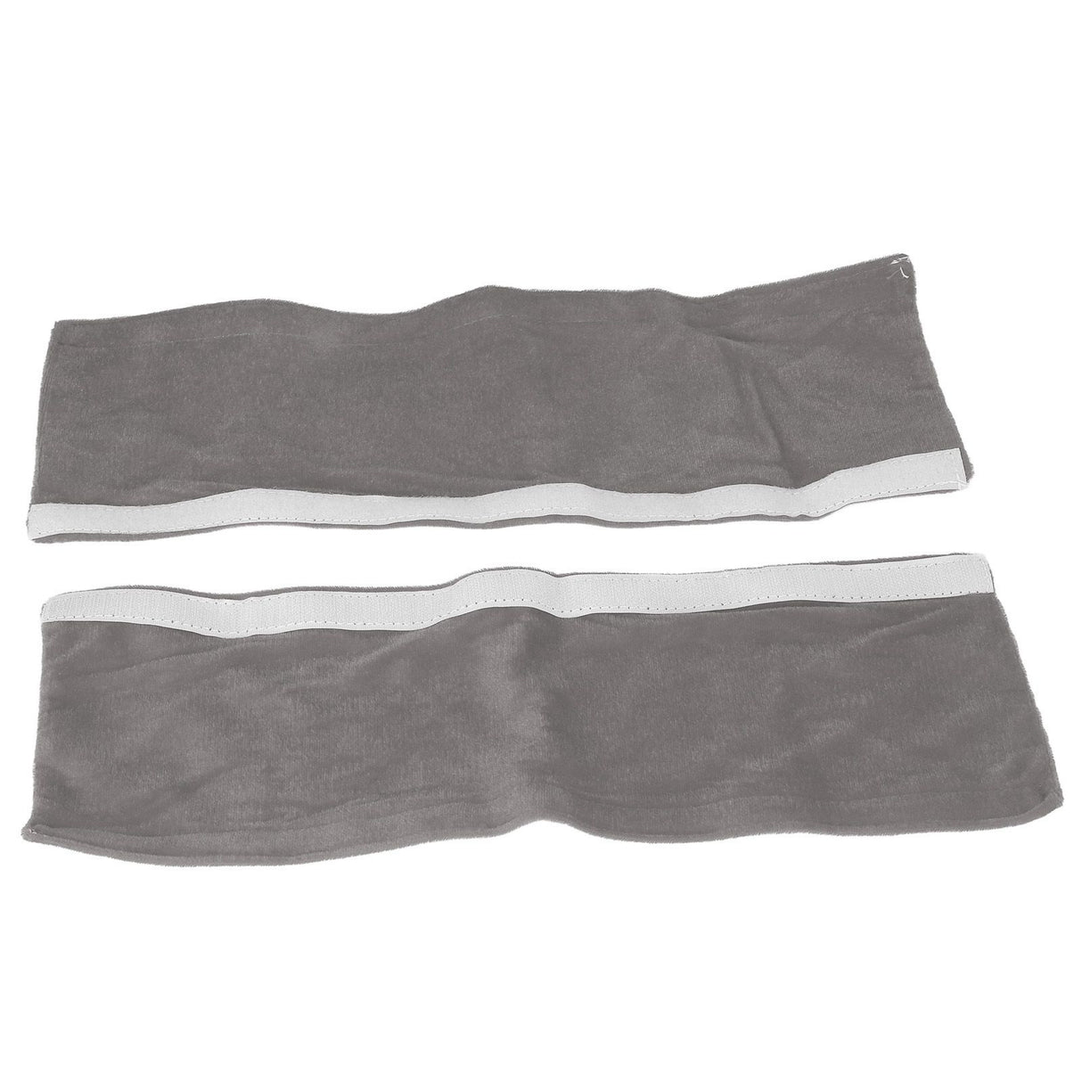 2Pcs Refrigerator Door Handle Covers Kitchen Appliance Decor Non Skid Static Protector Grey