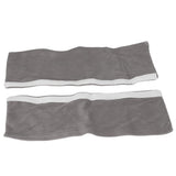 2Pcs Refrigerator Door Handle Covers Kitchen Appliance Decor Non Skid Static Protector Grey