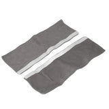 2Pcs Refrigerator Door Handle Covers Kitchen Appliance Decor Non Skid Static Protector Grey - Extra Image