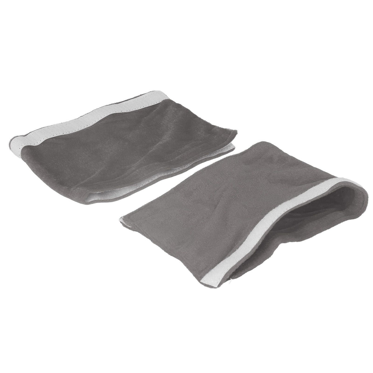 2Pcs Refrigerator Door Handle Covers Kitchen Appliance Decor Non Skid Static Protector Grey