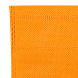 50Pcs Die Cut Non Woven Bags Eco Friendly Flat Mouth Tote Bags Non Woven Fabric Garment Bags Orange 25x35cm/9.8x13.8in - Side View