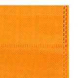 50Pcs Die Cut Non Woven Bags Eco Friendly Flat Mouth Tote Bags Non Woven Fabric Garment Bags Orange 25x35cm/9.8x13.8in