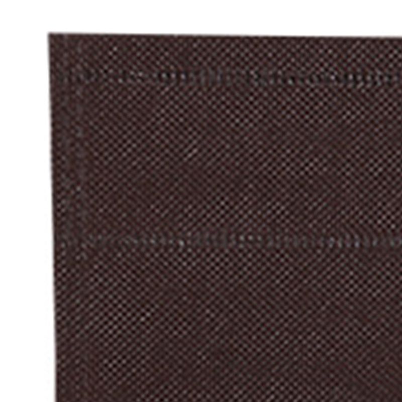 50Pcs Die Cut Non Woven Bags Eco Friendly Flat Mouth Tote Bags Non Woven Fabric Garment Bags Brown 25x35cm/9.8x13.8in