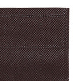50Pcs Die Cut Non Woven Bags Eco Friendly Flat Mouth Tote Bags Non Woven Fabric Garment Bags Brown 25x35cm/9.8x13.8in - Top-Down View