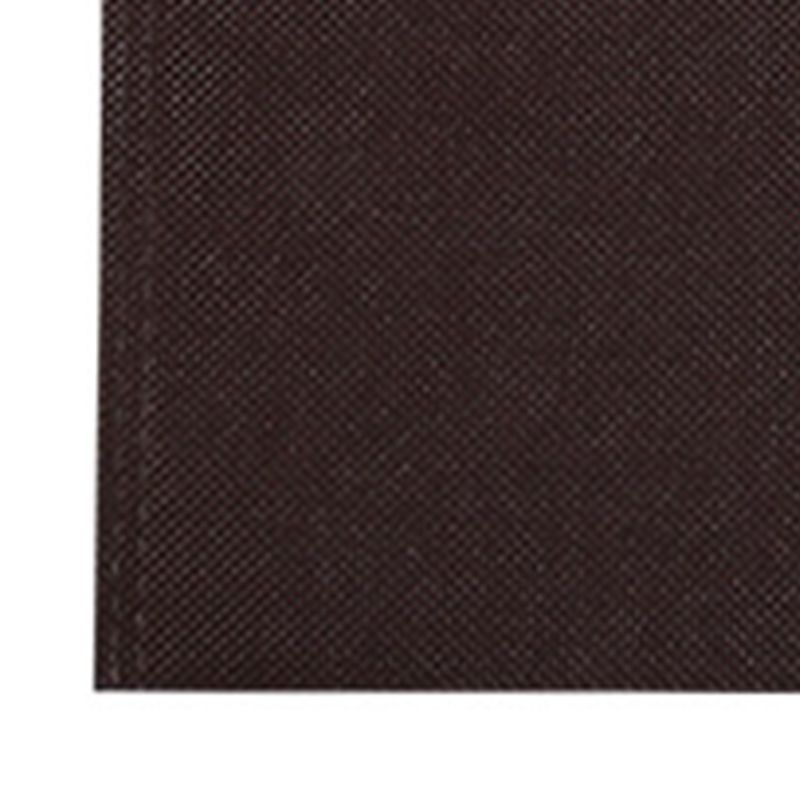 50Pcs Die Cut Non Woven Bags Eco Friendly Flat Mouth Tote Bags Non Woven Fabric Garment Bags Brown 25x35cm/9.8x13.8in