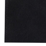 50Pcs Die Cut Non Woven Bags Eco Friendly Flat Mouth Tote Bags Non Woven Fabric Garment Bags Black 25x35cm/9.8x13.8in - 45-Degree Angle