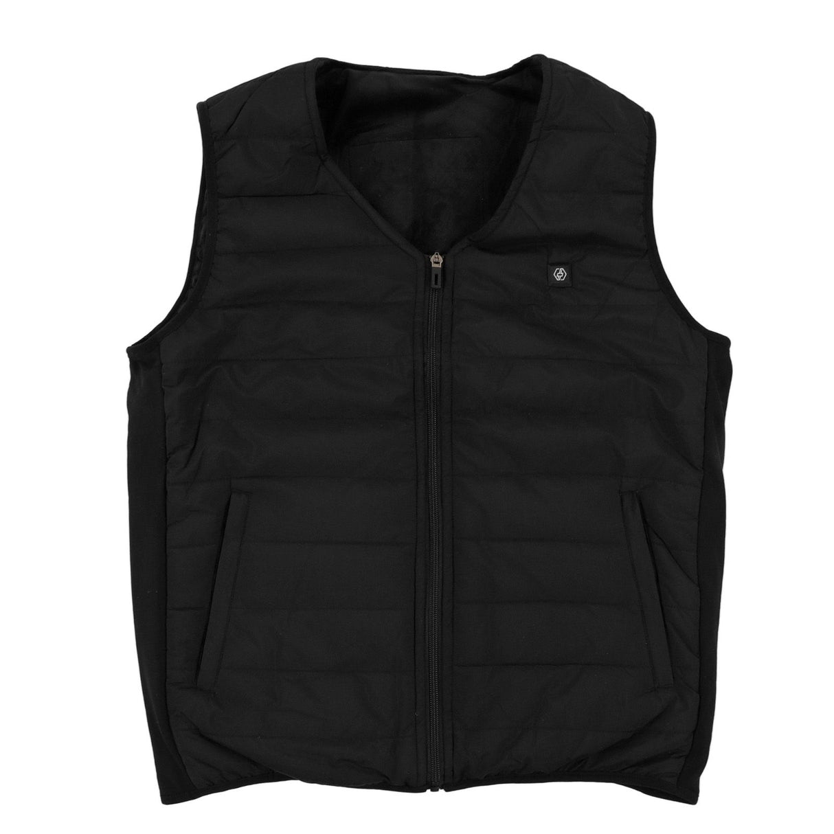 Heated Vest Cotton Four Zone Heating of Graphene V Neck USB Electric Jacket for Men and Women 4XL