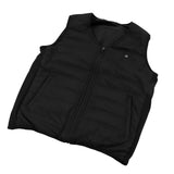 Heated Vest Cotton Four Zone Heating of Graphene V Neck USB Electric Jacket for Men and Women 4XL