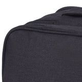 Travel Underwear Organizer Positive Ion Oxford Fabric Large Capacity Travel Bra Organizer for Underwear Women Travel Black