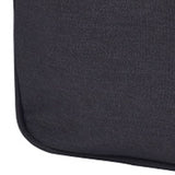 Travel Underwear Organizer Positive Ion Oxford Fabric Large Capacity Travel Bra Organizer for Underwear Women Travel Black - Side View