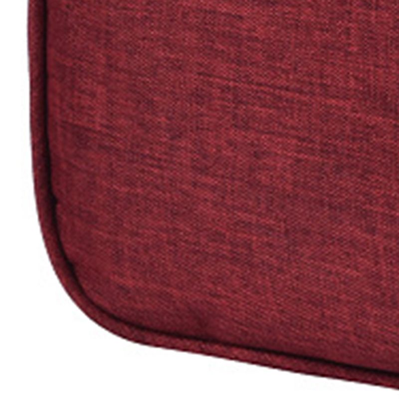 Travel Underwear Organizer Positive Ion Oxford Fabric Large Capacity Travel Bra Organizer for Underwear Women Travel Wine Red