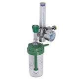 Oxygen Inhaler with G3/4 Internal Thread Russian Connector Oxygen Gauge Flow Meter for Emergency Home - 45-Degree Angle