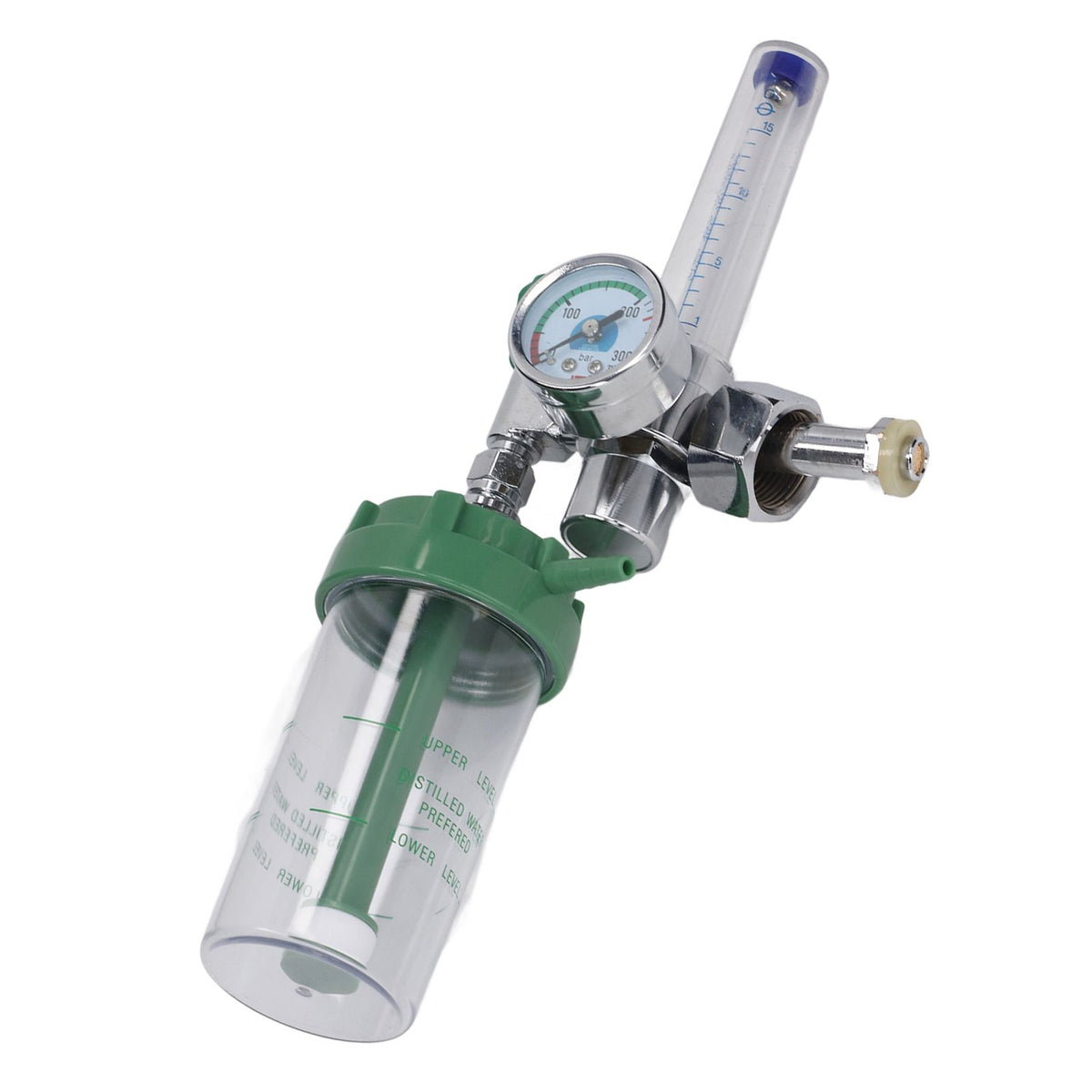 Oxygen Inhaler with G3/4 Internal Thread Russian Connector Oxygen Gauge Flow Meter for Emergency Home