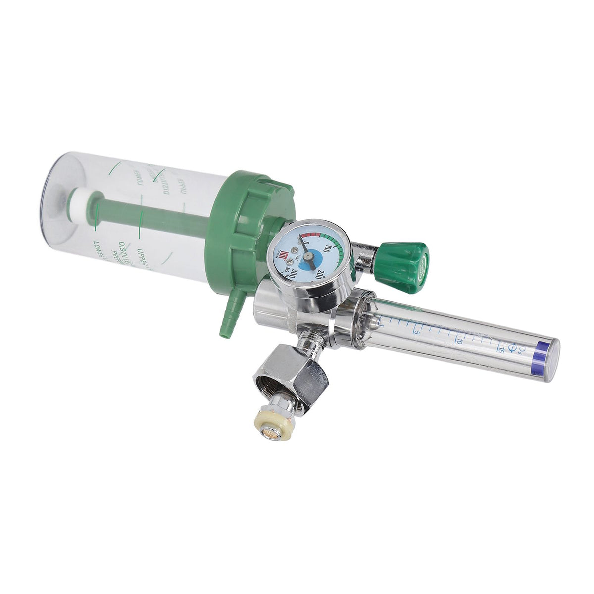 Oxygen Inhaler with G3/4 Internal Thread Russian Connector Oxygen Gauge Flow Meter for Emergency Home