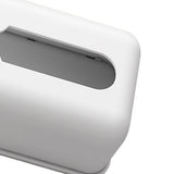Wall Mounted Tissue Box Punching Free Cute Bear Pattern Plastic Tissue Dispenser for Home Bathroom White Bear Brown