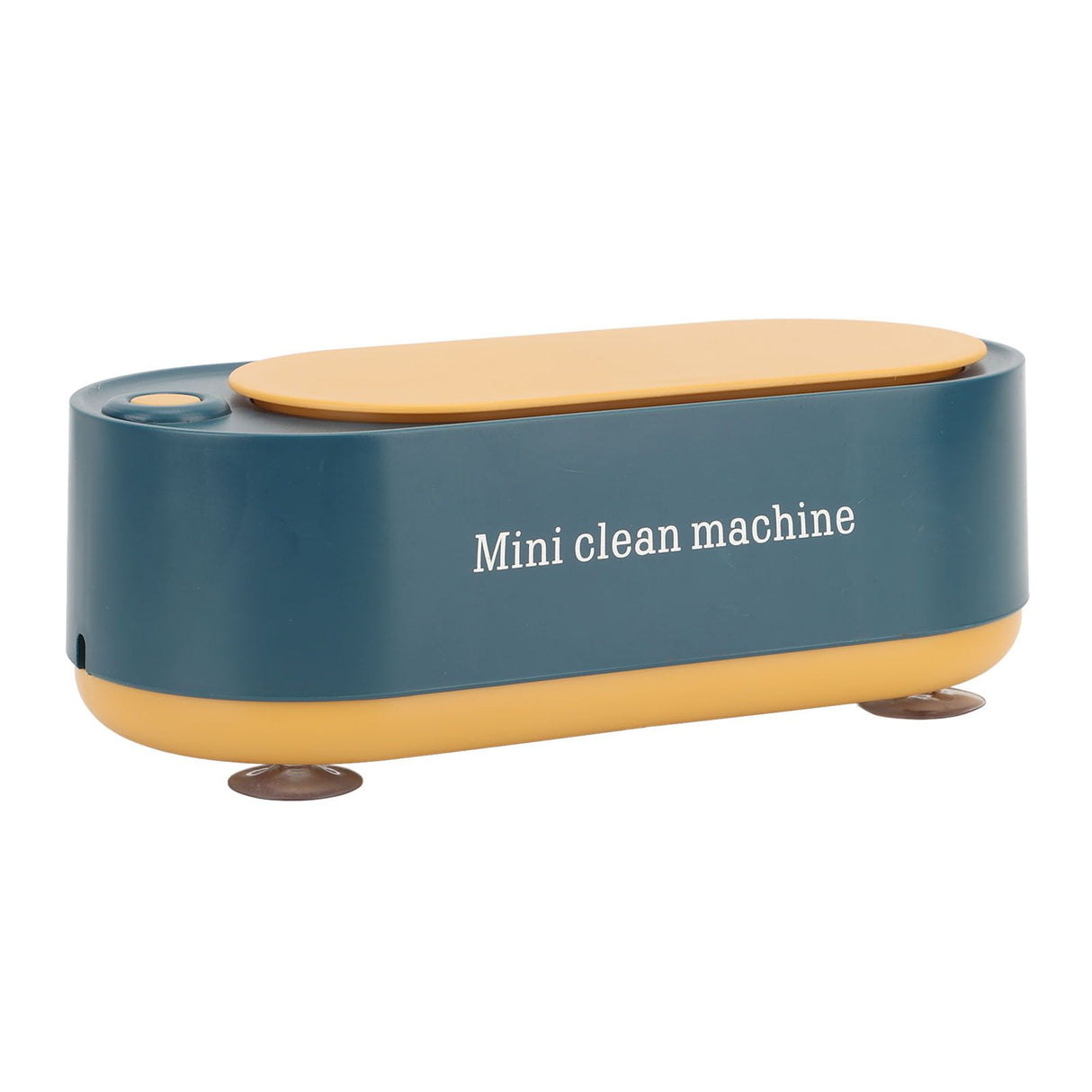 Mini Ultrasound Cleaning Machine High Frequency Portable Household Ultrasound Cleaner for Rings Glasses Coins Necklaces Dark Green