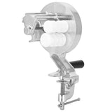 Manual Macaroni Maker Stainless Steel Hand Cranking Noodles Pressing Machine Kitchen Supply - Front View