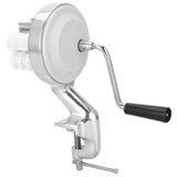 Manual Macaroni Maker Stainless Steel Hand Cranking Noodles Pressing Machine Kitchen Supply - Side View