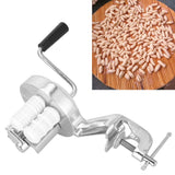 Manual Macaroni Maker Stainless Steel Hand Cranking Noodles Pressing Machine Kitchen Supply
