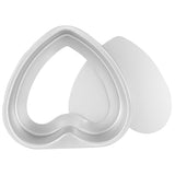 Heart Shape Cake Pan Aluminium Alloy DIY Cake Mold Baking Cheese Bread Tray Kitchen Tools - Rear View