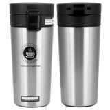 380ml Coffee Mug with Strainer Portable Thermal Cup Water Bottle for Home Office Travel - Low Angle