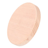 Round Wood Coaster Placemat Round Heat Resistant Drink Mat Cup Pad for Home KitchenWood Color