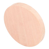 Round Wood Coaster Placemat Round Heat Resistant Drink Mat Cup Pad for Home KitchenWood Color