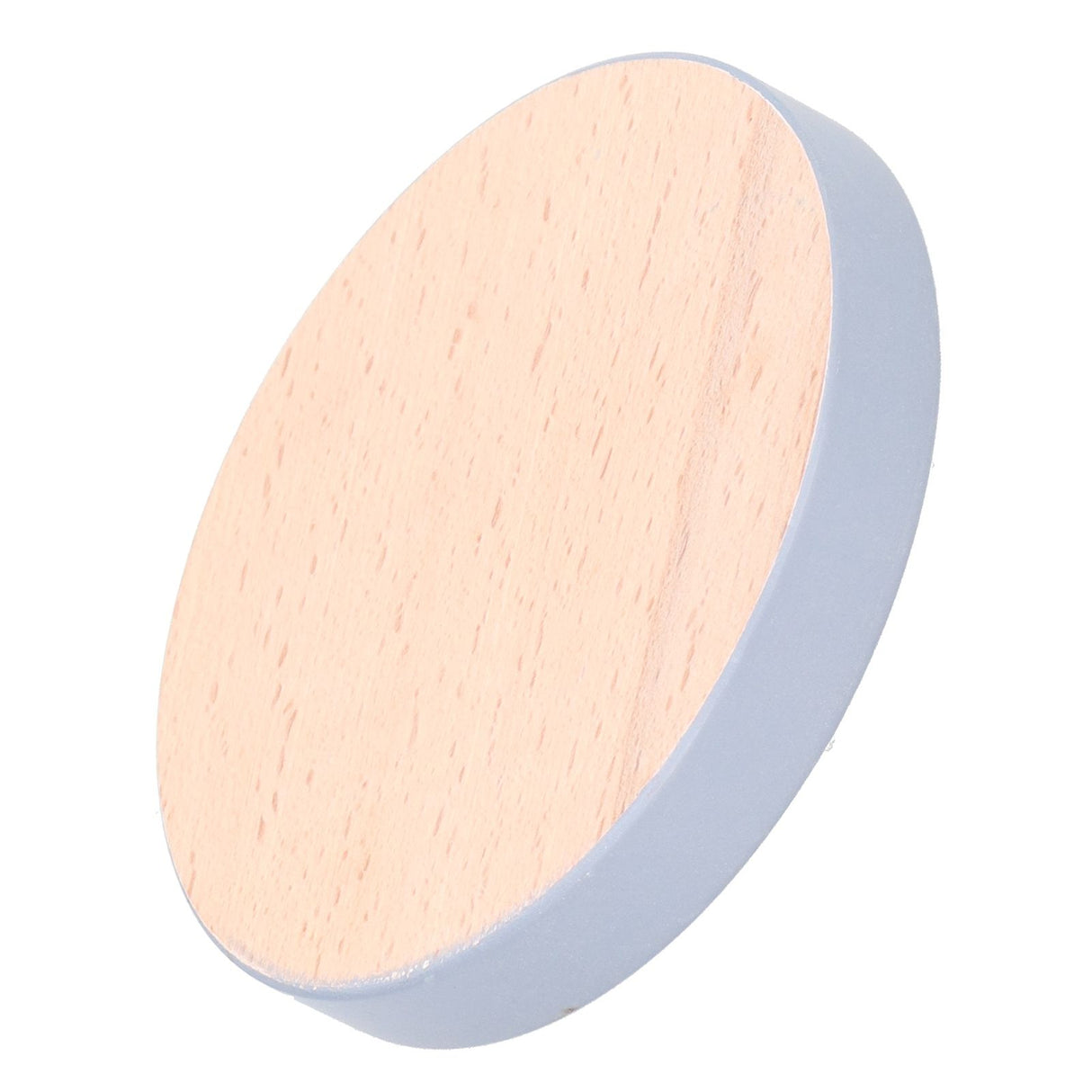 Round Wood Coaster Placemat Round Heat Resistant Drink Mat Cup Pad for Home KitchenGray