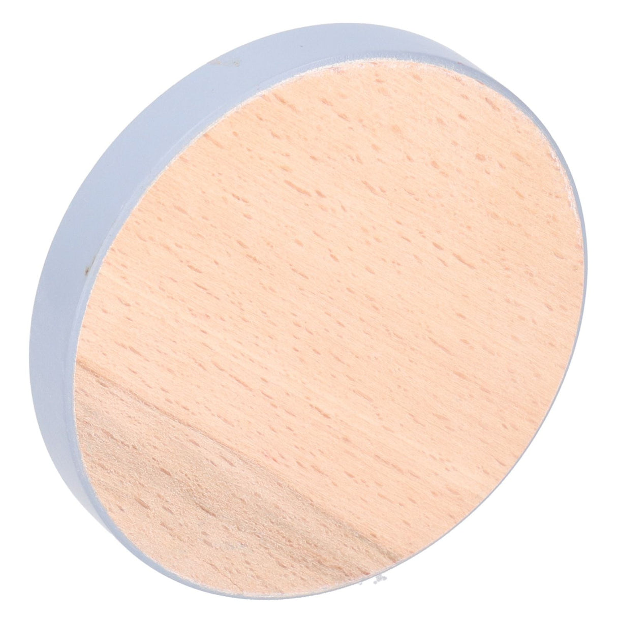 Round Wood Coaster Placemat Round Heat Resistant Drink Mat Cup Pad for Home KitchenGray