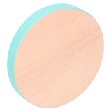 Round Wood Coaster Placemat Round Heat Resistant Drink Mat Cup Pad for Home KitchenBlue