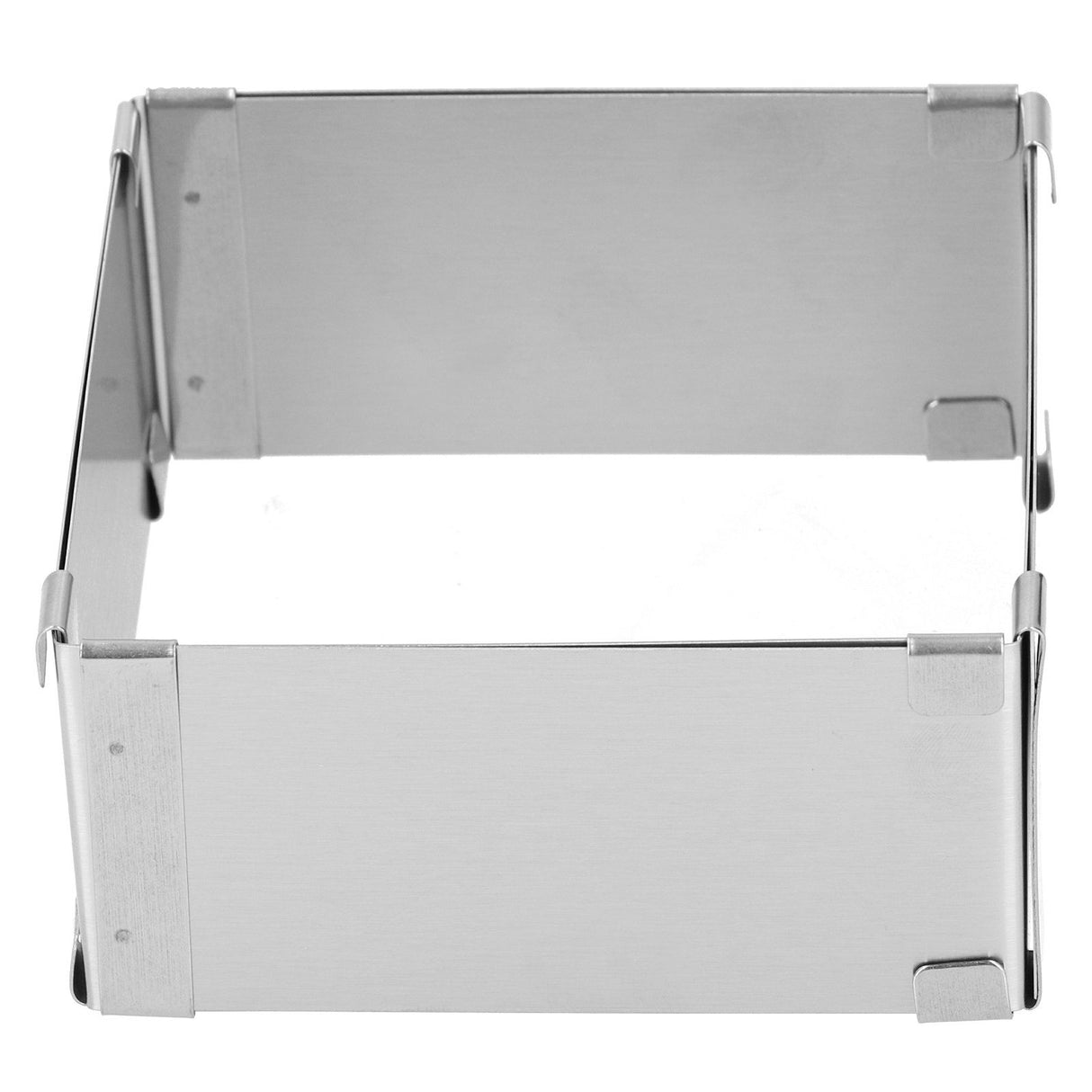 Stainless Steel Square Mousse Ring Retractable Biscuits Cake Mold Kitchen DIY Baking ToolsS 10~18cm