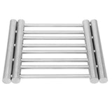 Stainless Steel Retractable Pot Pad Insulation Mats Heat Resistant Placemat Kitchen Gadget