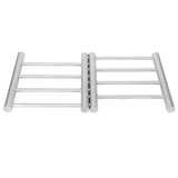Stainless Steel Retractable Pot Pad Insulation Mats Heat Resistant Placemat Kitchen Gadget - Front View