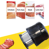 56‑Pin Stainless Steel Loose Meat Needle Meat Tenderizer Tool Steak Hammer Kitchen Utensils