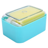 Dish Soap Dispenser Press Type Automatic Liquid Soap Dispenser for Kitchen Sink CountertopGreen - Front View