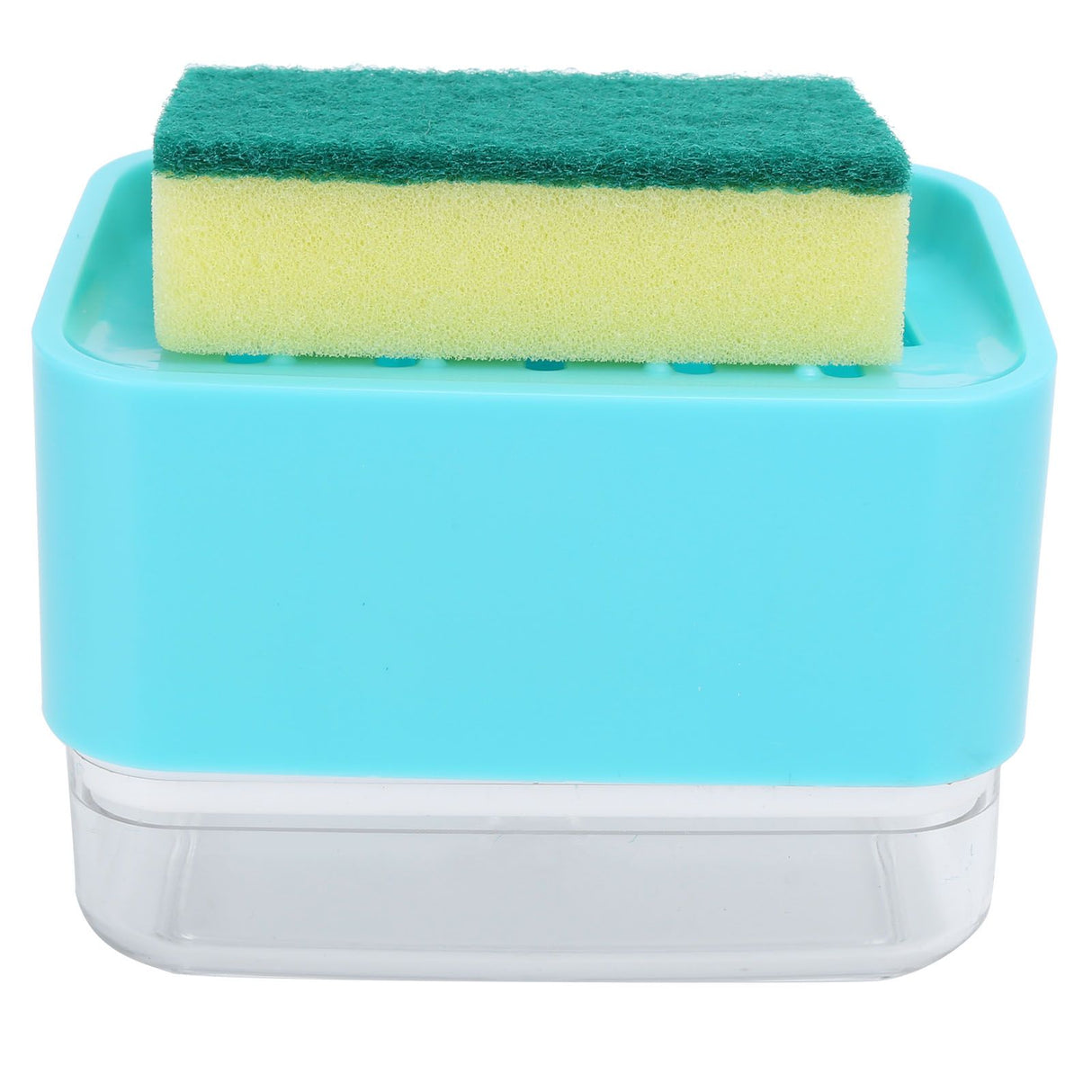 Dish Soap Dispenser Press Type Automatic Liquid Soap Dispenser for Kitchen Sink CountertopGreen