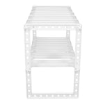 2‑Tier Sink Rack Cabinet Organizer Storage Telescopic Shelf Kitchen Bathroom Holder
