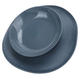 Dog Feeding Bowls Non Slip Anti-Spill Pet Bowl Detachable Pet Feeder Cat Feeding DishesGray - 45-Degree Angle