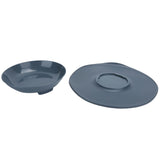 Dog Feeding Bowls Non Slip Anti-Spill Pet Bowl Detachable Pet Feeder Cat Feeding DishesGray - Rear View
