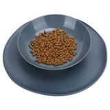 Dog Feeding Bowls Non Slip Anti-Spill Pet Bowl Detachable Pet Feeder Cat Feeding DishesGray