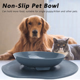 Dog Feeding Bowls Non Slip Anti-Spill Pet Bowl Detachable Pet Feeder Cat Feeding DishesGray - Extra Image
