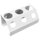 Soda Bottle Drainer Tabletop 3 Holes Bottles Draining Rack with Pad for Kitchen Dining RoomWhite