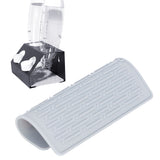 Silicone Draining Pad Non Slip Soda Bottles Drying Rack Mat Kitchen Accessories Gray(2 Hole Drain Rack Mat )