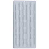 Silicone Draining Pad Non Slip Soda Bottles Drying Rack Mat Kitchen Accessories Gray(3 Hole Drain Rack Mat )