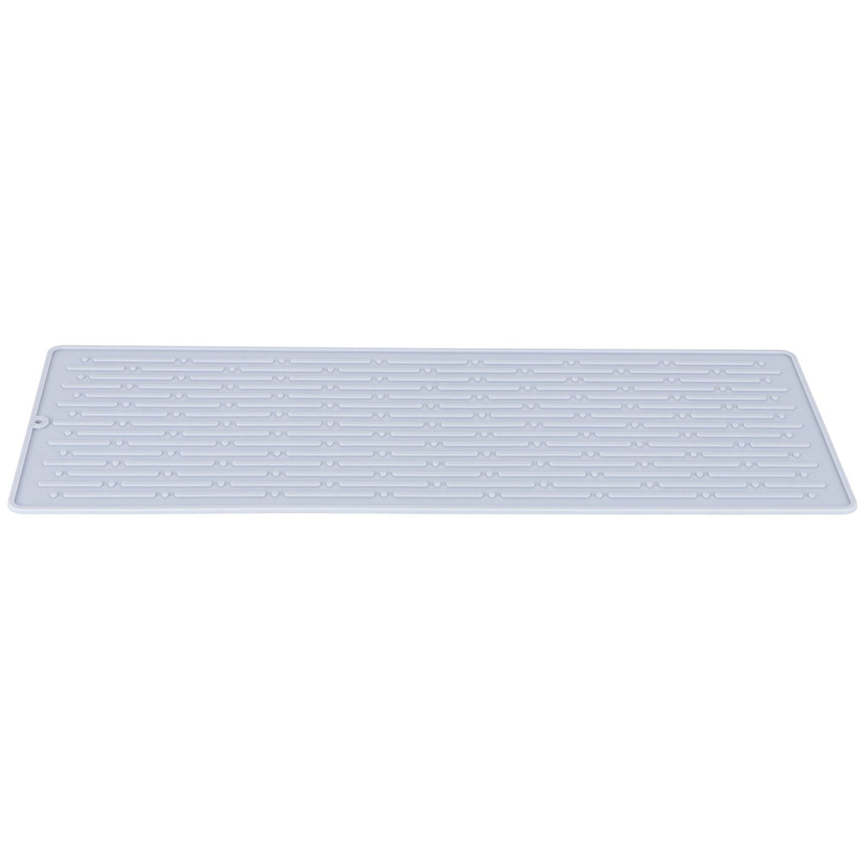 Silicone Draining Pad Non Slip Soda Bottles Drying Rack Mat Kitchen Accessories Gray(4 Hole Drain Rack Mat )