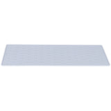 Silicone Draining Pad Non Slip Soda Bottles Drying Rack Mat Kitchen Accessories Gray(4 Hole Drain Rack Mat ) - Front View