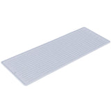 Silicone Draining Pad Non Slip Soda Bottles Drying Rack Mat Kitchen Accessories Gray(4 Hole Drain Rack Mat )